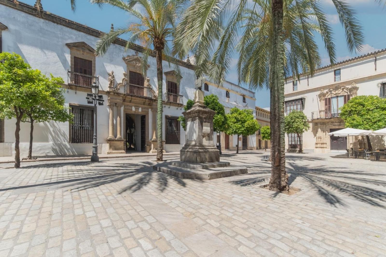 Encantador Piso Plaza Rivero Jerez de la Frontera Buitenkant foto